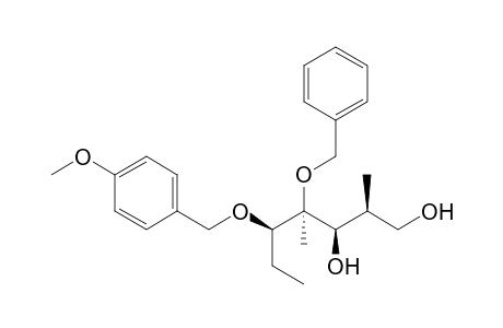 (2S,3R,4S,5R)-4-Benzyloxy-2,4-dimethyl-5-(4-methoxybenzyloxy)heptan-1,3-diol