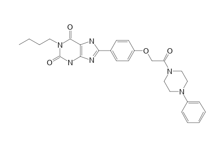 1-BUTYL-8-[4-[(4-PHENYLPIPERAZIN-1-YL)-2-OXOETHOXY]-PHENYL]-XANTHINE