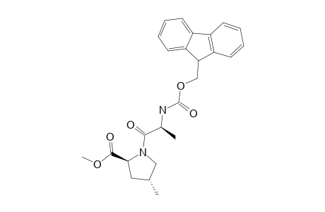 (RAC)-TRANS-1-FLUORENYL-9-METHOXYCARBONYL-ALANINE-4-METHYLPYRROLIDINE-2-CARBOXYLIC-ACID-METHYLESTER