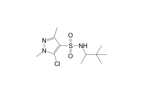 5-chloro-1,3-dimethyl-N-(1,2,2-trimethylpropyl)pyrazole-4-sulfonamide