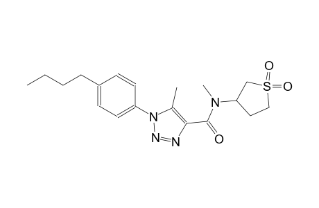 1H-1,2,3-triazole-4-carboxamide, 1-(4-butylphenyl)-N,5-dimethyl-N-(tetrahydro-1,1-dioxido-3-thienyl)-