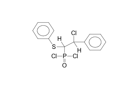 1-PHENYLTHIO-2-CHLORO-2-PHENYLETHYLPHOSPHONIC ACID DICHLOROANHYDRIDE