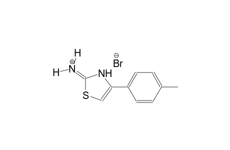 4-(4-methylphenyl)-1,3-thiazol-2(3H)-iminium bromide