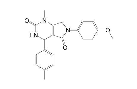1H-pyrrolo[3,4-d]pyrimidine-2,5-dione, 3,4,6,7-tetrahydro-6-(4-methoxyphenyl)-1-methyl-4-(4-methylphenyl)-