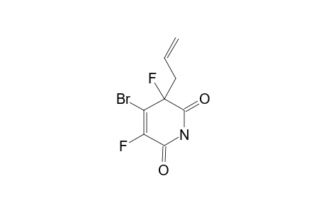 4-BROMO-3,5-DIFLUORO-3-PROP-2-ENYLPYRIDINE-2,6-(1H,3H)-DIONE