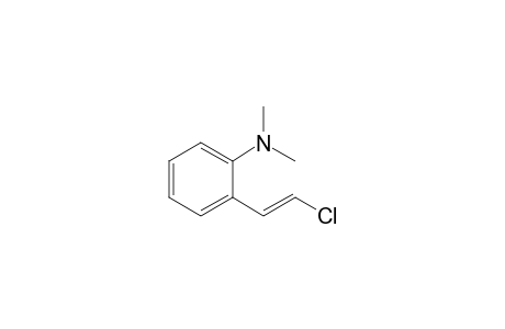 (E)-2-Chloro-1-(o-N,N-dimethylaminophenyl)ethene