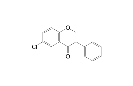 6-Chloro-3-phenylchroman-4-one