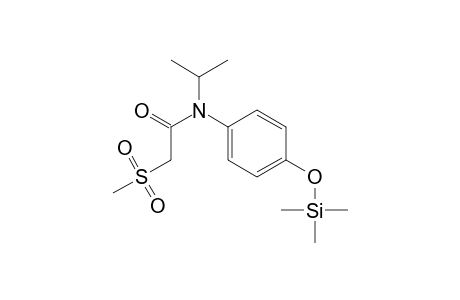 2-Methylsulfonyl-N-isopropyl-p-trimethylsilyloxy-acetanilide