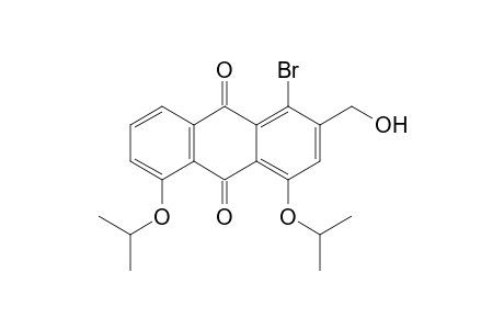 1-Bromo-2-hydroxymethyl-4,5-diisopropoxyanthraquinone