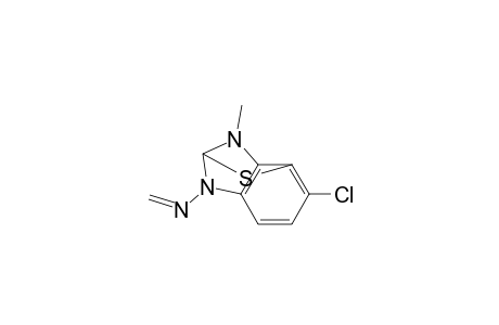 Formaldehyde, (7-chloro-3-methyl-2(3H)-benzothiazolylidene)hydrazone