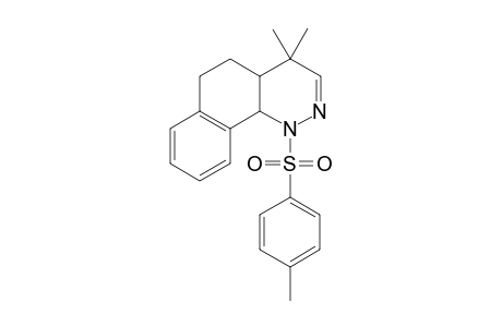 4,4-Dimethyl-1-(4-methylphenyl)sulfonyl-4a,5,6,10b-tetrahydrobenzo[h]cinnoline