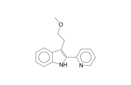 1H-Indole, 3-(2-methoxyethyl)-2-(2-pyridyl)-