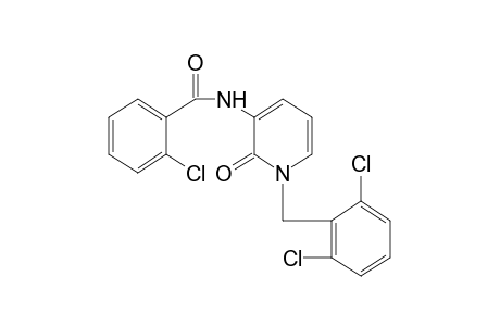 o-CHLORO-N-[1-(2,6-DICHLOROBENZYL)-1,2-DIHYDRO-2-OXO-3-PYRIDYL]BENZAMIDE