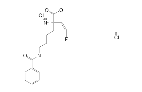 (+/-)-(Z)-ALPHA-(2'-FLUORO)-VINYLLYSINE-HYDROCHLORIDE