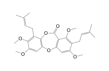 1,3,7-Trimethoxygarcinsidone-A