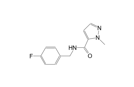 N-(4-fluorobenzyl)-1-methyl-1H-pyrazole-5-carboxamide