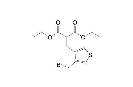 Diethyl [(4-bromomethyl-3-thienyl)methylidene]propanedioate