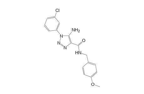 1H-1,2,3-triazole-4-carboxamide, 5-amino-1-(3-chlorophenyl)-N-[(4-methoxyphenyl)methyl]-