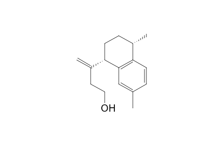 3-[(1S,4S)-4,7-dimethyltetralin-1-yl]but-3-en-1-ol