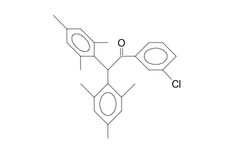 1,1-Bis(mesityl)-2-(3-chloro-phenyl)-2-oxo-ethane