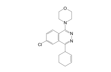 4-[6-Chloro-4-(cyclohex-2-enyl)phthalazin-1-yl]morpholine