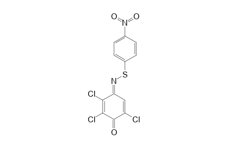 N-4-NITROPHENYLTHIO-2,3,6-TRICHLORO-1,4-BENZOQUINONE_IMINE