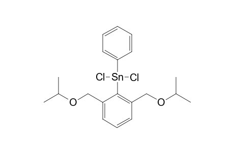 1,3-BIS-(ISOPROPYLOXYMETHYL)-BENZENE-2-DICHLOROPHENYLTIN