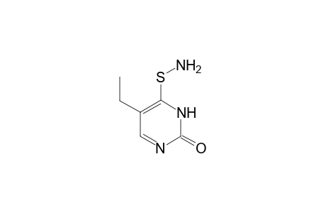 6-(aminothio)-5-ethylpyrimidin-2(1H)-one
