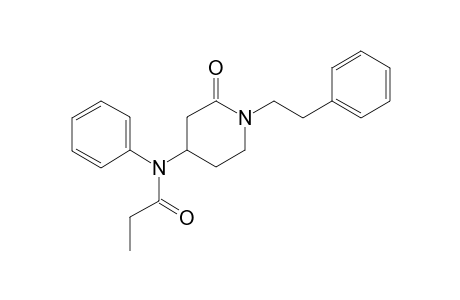 N-[2-oxo-1-(2-phenylethyl)-4-piperidinyl]-N-phenylpropanamide