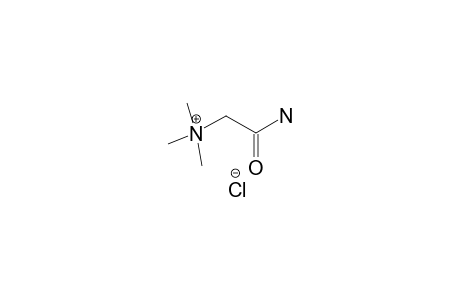 (2-amino-2-keto-ethyl)-trimethyl-ammonium chloride