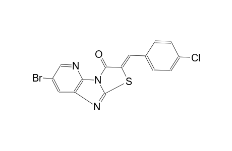 thiazolo[2',3':2,3]imidazo[4,5-b]pyridin-3(2H)-one, 7-bromo-2-[(4-chlorophenyl)methylene]-, (2Z)-