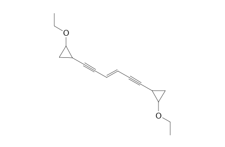 (E)-1,6-Bis[(trans-2-ethoxycyclopropyl)hexa-3-en-1,5-diyne