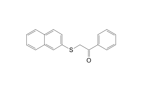 2-[(Naphthalen-2-yl)sulfanyl]-1-phenylethanone
