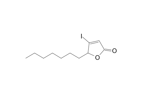 2-Heptyl-3-iodanyl-2H-furan-5-one