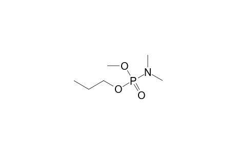 Methyl propyl N,N-dimethylphosphoroamidate
