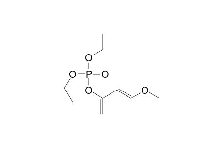 Phosphoric acid, diethyl 3-methoxy-1-methylene-2-propenyl ester, (E)-