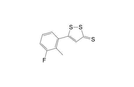 5-(3-fluoro-2-methylphenyl)-3H-1,2-dithio-3-thione