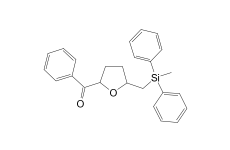 (+/-)-(2-((Methyldiphenylsilyl)methyl)tetrahydrofuran-5-yl)(phenyl)methanone