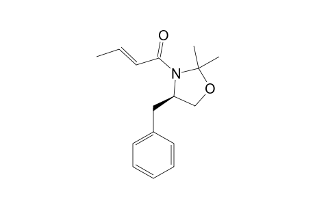(S)-4-BENZYL-3-CROTONYL-2,2-DIMETHYLOXAZOLIDINE