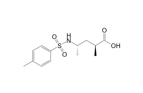 (2S,4S)-2-methyl-4-(p-tolylsulfonylamino)pentanoic acid