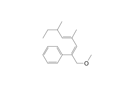 3-Butyl-2-methyl-5-methoxy-4-phenyl-1,3-pentadiene