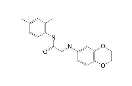 2-(2,3-Dihydrobenzo[1,4]dioxin-6-ylamino)-N- (2,4-dimethylphenyl)acetamide