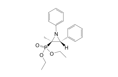 (E)-2-Diethylphosphonyl-2-methyl-1,3-diphenylaziridine
