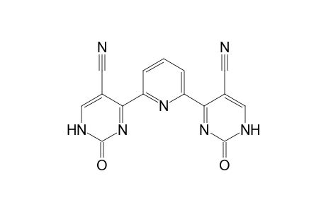 2,6-Bis[5-cyano-1,2-dihydro-2-oxopyrimidin-4-yl]pyridine