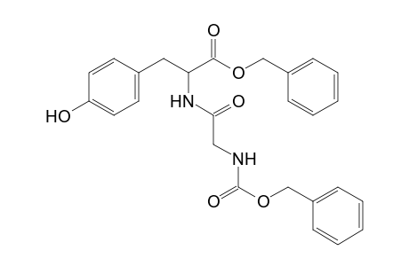 N-(N-carboxyglycyl)-L-tyrosine, dibenzyl ester