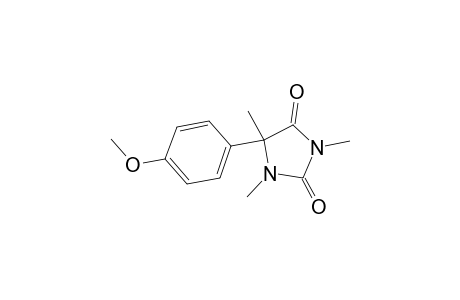 2,4-Imidazolidinedione, 5-(4-methoxyphenyl)-1,3,5-trimethyl-