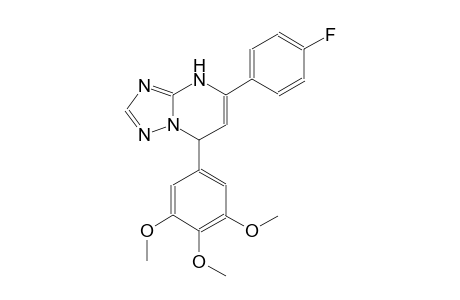 5-(4-fluorophenyl)-7-(3,4,5-trimethoxyphenyl)-4,7-dihydro[1,2,4]triazolo[1,5-a]pyrimidine