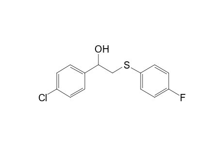 1-(4-Chlorophenyl)-2-(4-fluorophenylthio)ethanol