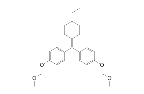 4-Ethyl-[bis(p-{methoxymethoxy}phenyl)methylene]cyclohexane