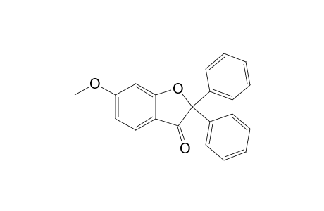 6-Methoxy-2,2-diphenylbenzofuran-3(2H)-one